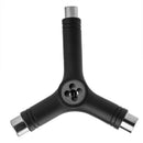 Black 6 Way Y Tool Scooter/Skateboard/Longboard Tool with key turner & Axle