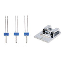 2/90 3/90 4/90 Sizes Double Twin Needles + Wrinkled Sewing Presser Foot