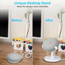 Table Holder for Google Home Mini Voice Assistants, 360 degree Rotated Desk H5V9