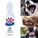 Pet Dog Puppy Breath Freshener Mouth Oral SprayFresh New Care Dental Breath E0X2