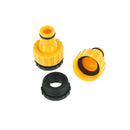 2pcs Faucet Hose Quick Connector Washing Machine Water Cannons Lawn Sprinkle BX