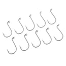 10pcs Saltwater Fishing Hooks Crab Hooks Big Game Stainless Steel Hooks 03