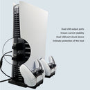 Vertical Stand Dual Controller Charger with 2 USB HUB for Sony PS5 DE/UHD  A