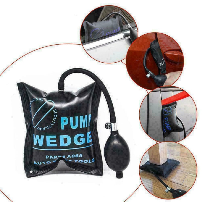 1 Set Car Air Pump Wedge Auto Door Window Inflatable Pump Wedge Pad Repair H3W1