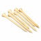 100x Burlywood Wooden Professional Golf Tees 83mm 3 1/4 inch Length Golfer