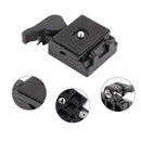 Quick Release Plate Clamp Adapter For Manfrotto 200PL-14 323 System RC2 Tri S3D4