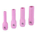 5x Ceramic Nozzle Of Alumina Cups 796F For TIG Welding