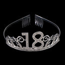 18 Years Old Birthday Crown Crystal Hairband Girl Tiara Princess HeadAccessor BX