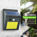 Solar Powered 48LED COB PIR Motion Sensor Wall Light Waterproof New Outdoor M5S0