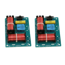 2Pcs 80W 2Way Frequency Divider Speaker Audio Crossover Filter Board