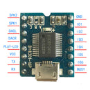 BY8301-16P SSOP2 MP3 aduio serial voice SPI FLASH module 3W amplifier micro  Gk