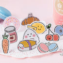 45pcs Snack Pocket DIY Decorative Stickers Paper Labels Gifts Packaging Decor JR