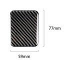 Carbon Fiber Seat Heating Button Frame Cover Trim for Subaru BRZ 13-17 (A)