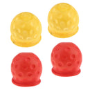 Universal 50mm Tow Ball Cover Caps Towing Hitch for Caravan Trailer Red  Rubber