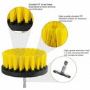 4Pcs 2/3.5/4/5 Inch Electric Drill Brush Bathroom Surfaces Tub, Tile and Gr