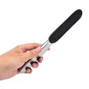1pc stainless steel double side pedicure foot file +10pcs dry sanding paper  ME