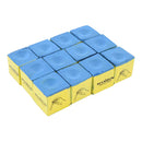 12pcs Pool Snooker Billiard Cue Tip Table Chalk Gifts Prizes Giveaways for
