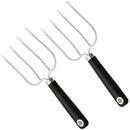 Turkey Lifting Forks, Strong Endurance Stainless Steel Poultry Chicken Fork