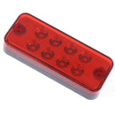 Universal 8LED Red Side Marker Light Lamp Car Truck Trailer Waterpro_