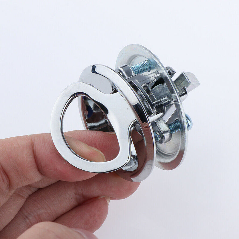 5pcs Marine Stainless Steel 316 Flush Pull Hatch Latch 45mm Boat Yacht