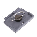 Black Camera 323 Quick Release Adapter for Manfrotto 200PL-14 Compat Plate Kits