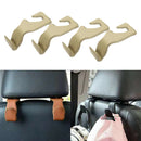 4x Car Truck Seat Hook Purse Coat Hanger Bags Organizer Holder Clip Accessory