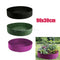 3Pcs 90x30cm Round Raised Garden Bed Planting Grow Bags Container BREATHABLE
