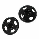 Clothes Sewing 10mm Press Studs Buttons Fastener Black 50 Pcs A9L1