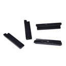 8 Pcs Black Car Side Door Edge Defender Protector Trim Guard Protection LJ