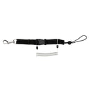 Nylon Coil Scuba Diving Quick Release Buckle Gear Holder with Clip Lanyard