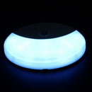 Universal Usb Rechargeable White/Blue Led Car Reading Light Interior Roof D N4B1