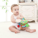 Baby Cute Cartoon Little Donkey Animal Cloth Book Rattles Educational Toys
