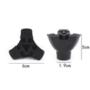 1pc walking stick end tripod cane tip self standing rubber bob-slip end bottom3C