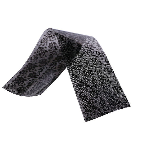 20pcs Removable Nail Stickers Set Lace Starry Sky Transfer Decals Manicure Decor