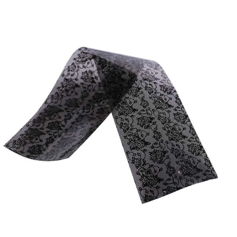 20pcs Removable Nail Stickers Set Lace Starry Sky Transfer Decals Manicure Decor