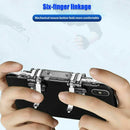 Mobile Controller Key Fire Button 6 Joystick Finger Gamepad Trigger for PUBG bs
