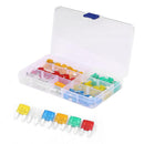 120pcs Car Fuses 5A 10A 15A 20A 25A 30A Amp with Box Clip Assortment Kit