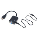 HDMI to VGA Adapter HDMI VGA Converter Cable Support 1080P with Audio Cable  Jâ„–[