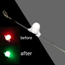 LED Fishing Rod Tip Clip on Night Fish Strike Bite Alarm P9F9 Ne Alert Ligh H1R6
