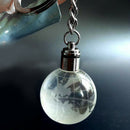 LED Glow Pendant Keychain Key Chain Key Ring Holder Jewelry Gift Souvenirs SEW