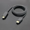 DisplayPort Display Port PCDP to HDMI Male M/M Cord Cable 6FT For PC HDTV 1.8M