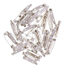 100pcs Brooch Back Safety Bar Pins Jewelry Findings Accessories For DIY 20mm