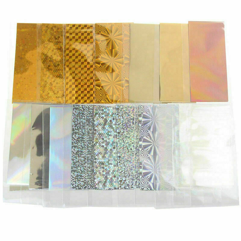 48 Sheet Mix Color Transfer Foil Nail Art Star Design HOT N2P0 For nail Sti H8A5