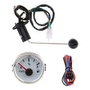 Car Boat 2" 52mm Fuel Level Gauge Meter w/ Fuel Sensor E-1/2-F Pointer - Combo