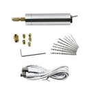 Mini Grinder DIY Electric Rotary Tool Engraver Electric Tool Kits w/USB Port