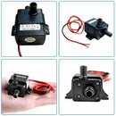 Ultra-Quiet Water Pump 240L/H Lift 300Cm Dc12V Brushless Water Oil Pump for