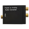 Digital Optical Coaxial Toslink Signal to Analog Audio Converter Adapter RC Q2X4