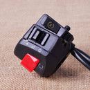 7/8" Handlebar Ignition Electric Start Headlight on-off Switch fr Motorcycle Hf
