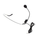 Back Electret Unidirectional Headband Microphone With Plug With Flexion Jac Q4M7