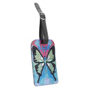 DIY Special Shape Diamond Painting Butterfly Shape Luggage Boarding Pass